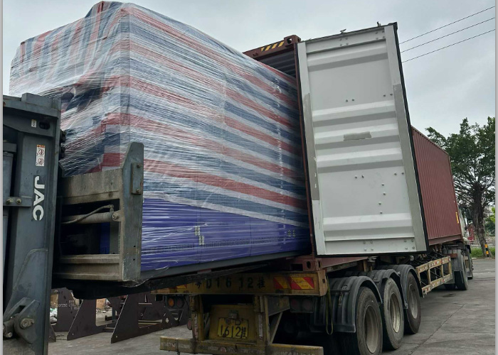 JS85 Full servo cup machine export to Vietnam